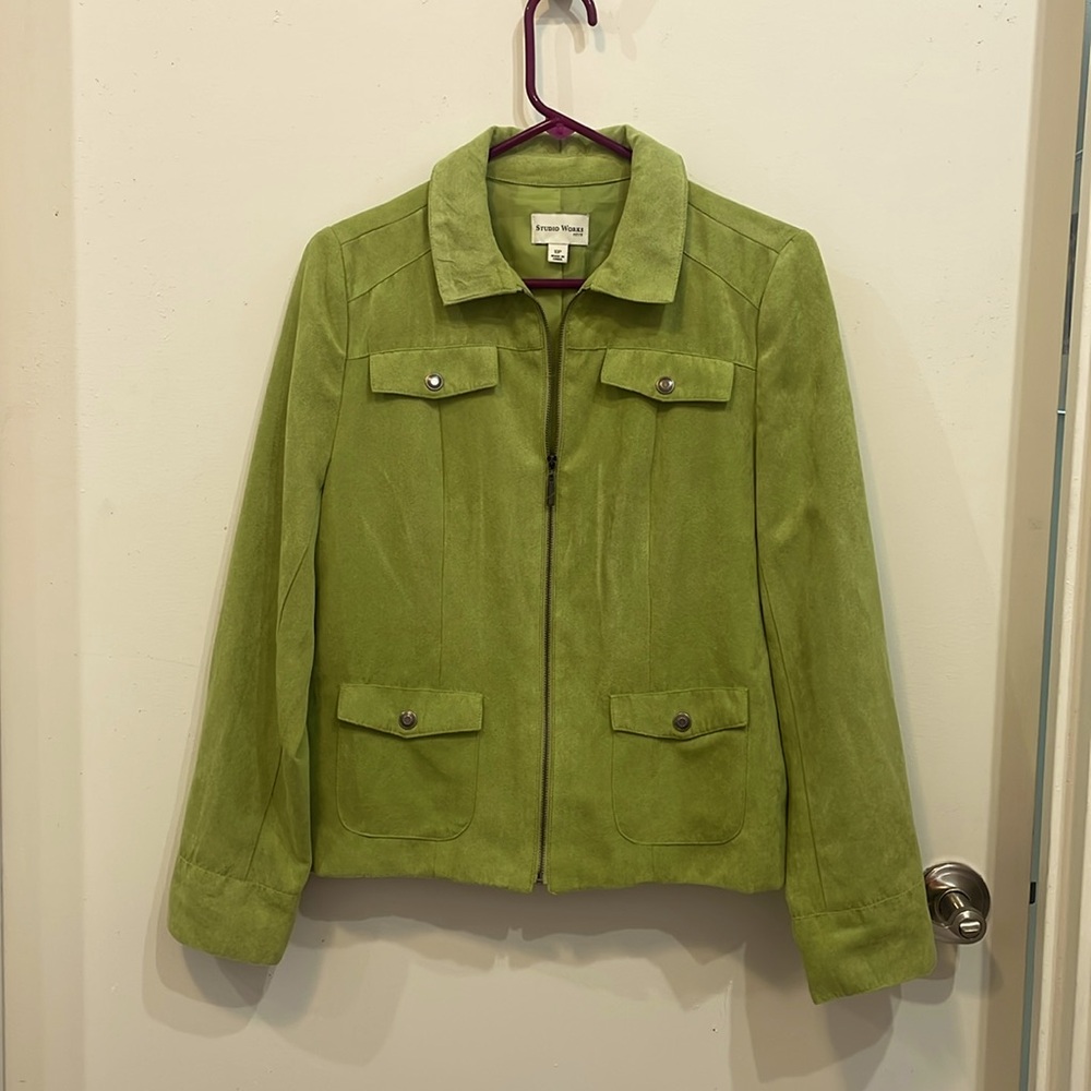 Vintage 80’s Faux Suede Jacket